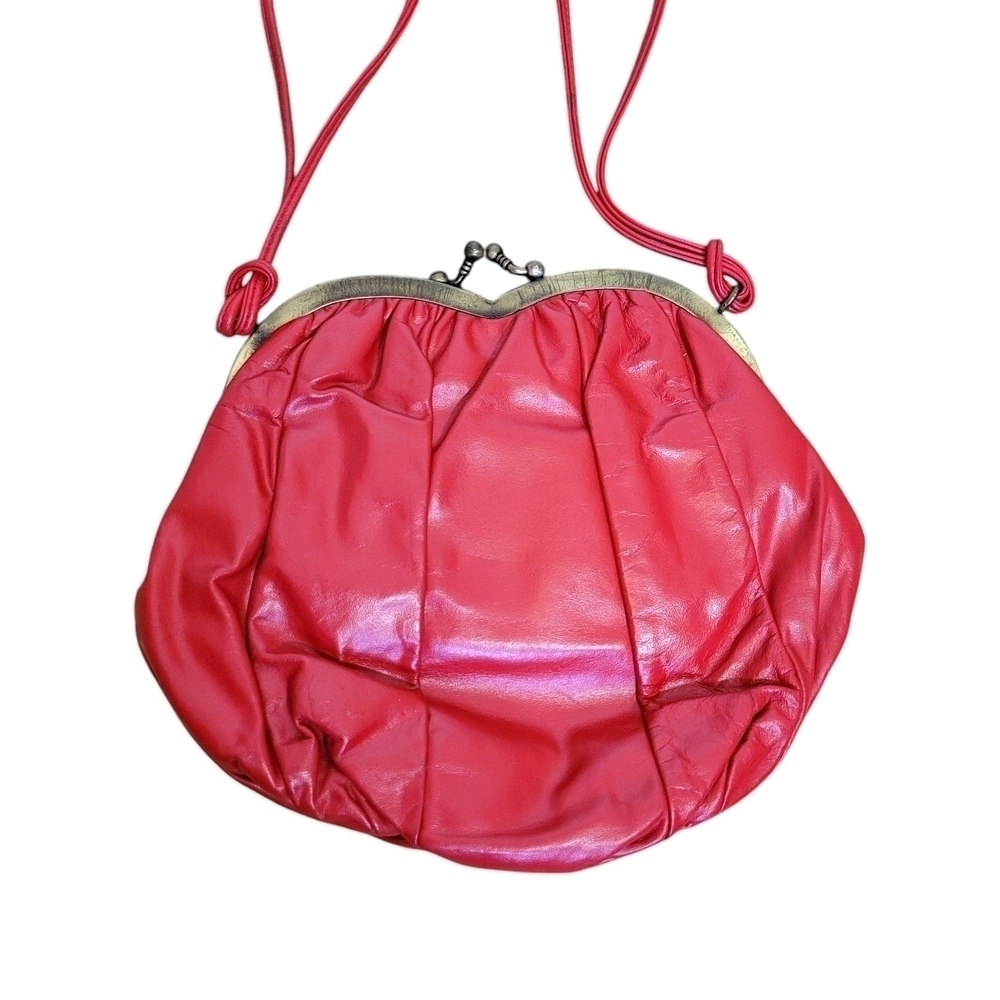 Vintage Red Women's Coin Purse Style Bag